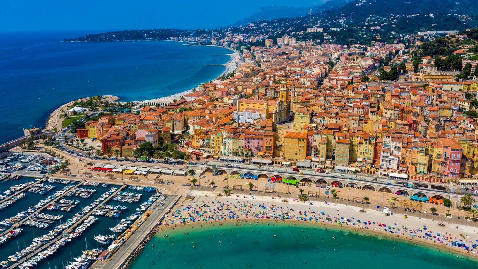 Menton # Monaco - F1 Gp - 4 Persons - Sea View - New - Parking - Clim - Premium - Beach And Sun المظهر الخارجي الصورة