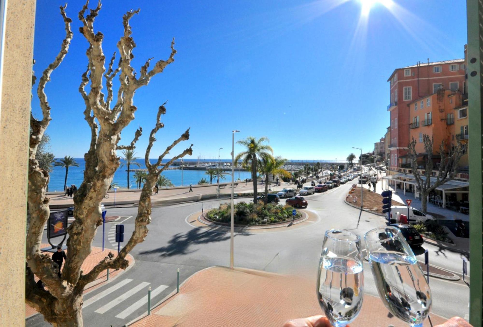 Menton # Monaco - F1 Gp - 4 Persons - Sea View - New - Parking - Clim - Premium - Beach And Sun المظهر الخارجي الصورة